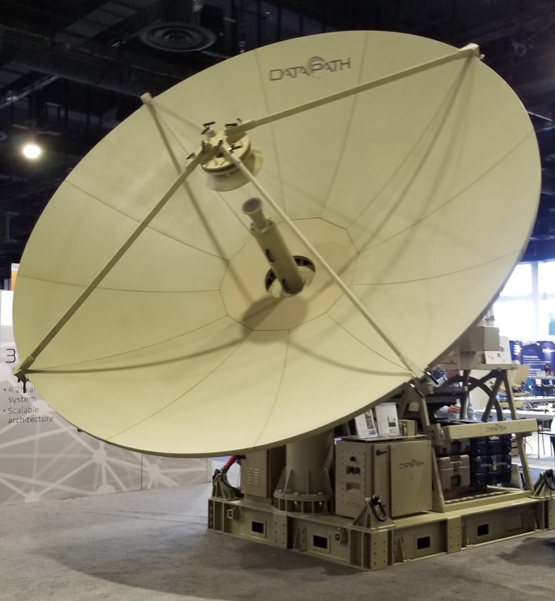 4.2-mtr, Gregorian, Carbon Fiber, Lo-PIM antenna system